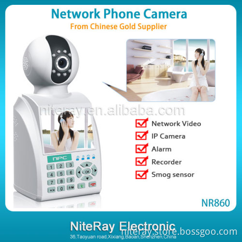 New Technology Home Alarm Wireless Security Camera Support WiFi Intercom Free Call